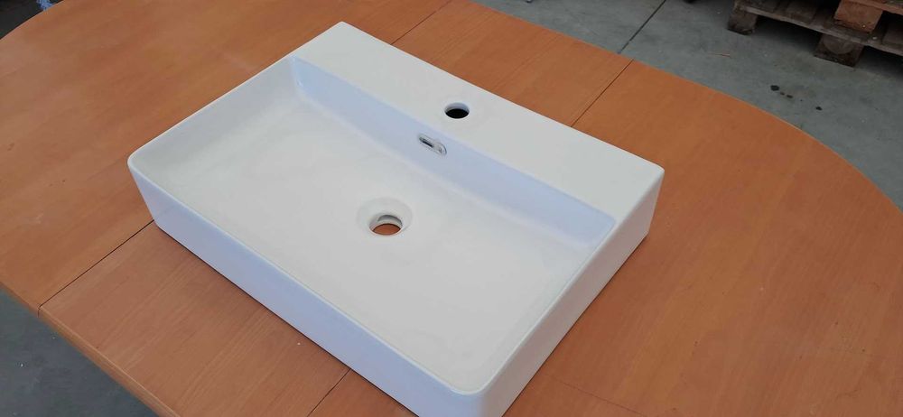 umywalka nablatowa rima 60x40 biala excellent ceex491.600.wh