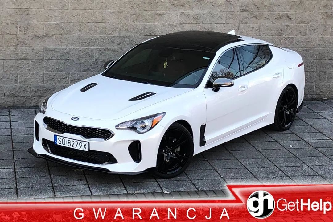 Kia Stinger 2.0 T-GDI 255Ps GT Line 2020 rok Biała Perła Zarejestrowana !!!