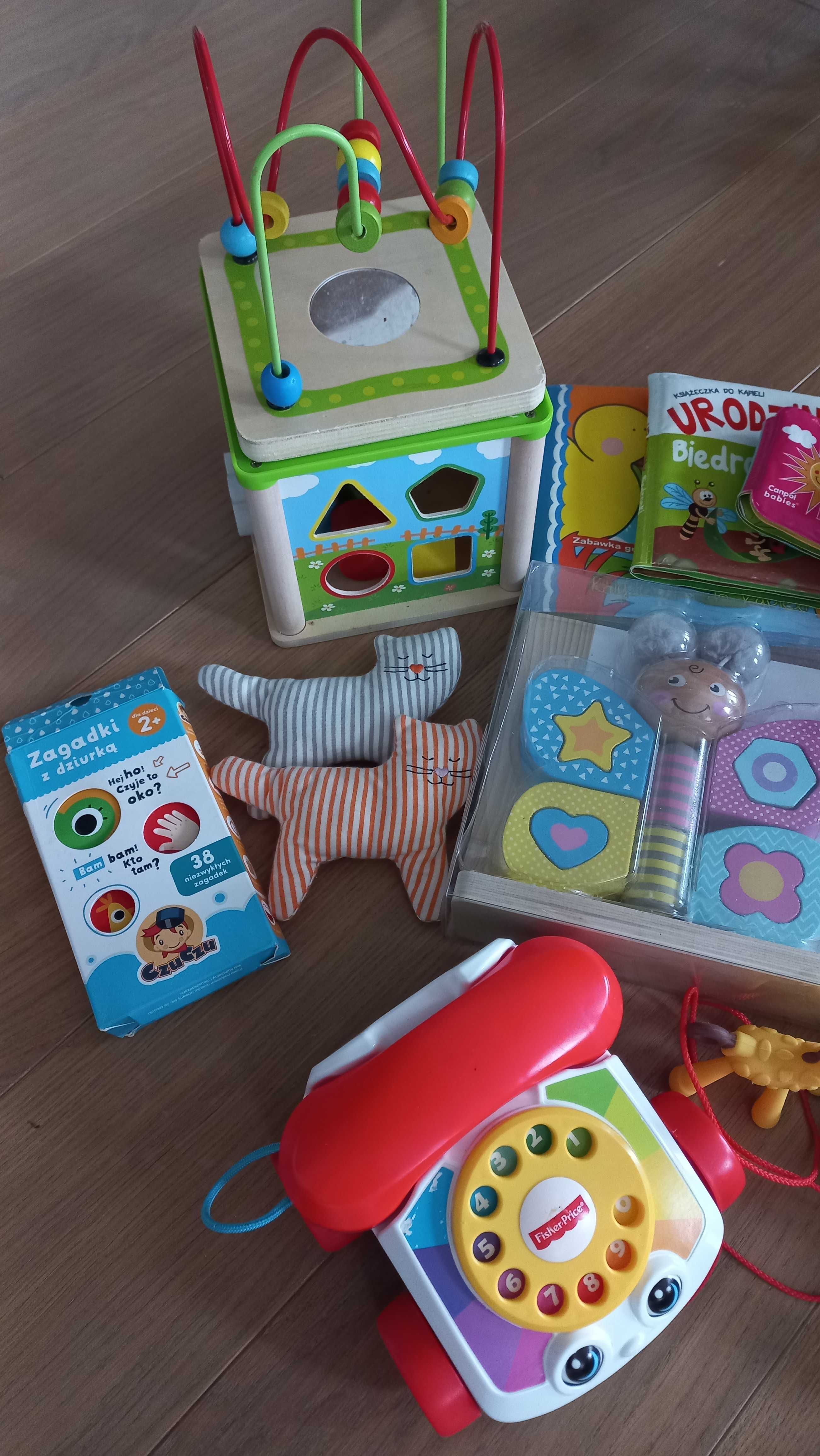 Zabawki niemowlęce zabawki drewniane, sorter, puzle