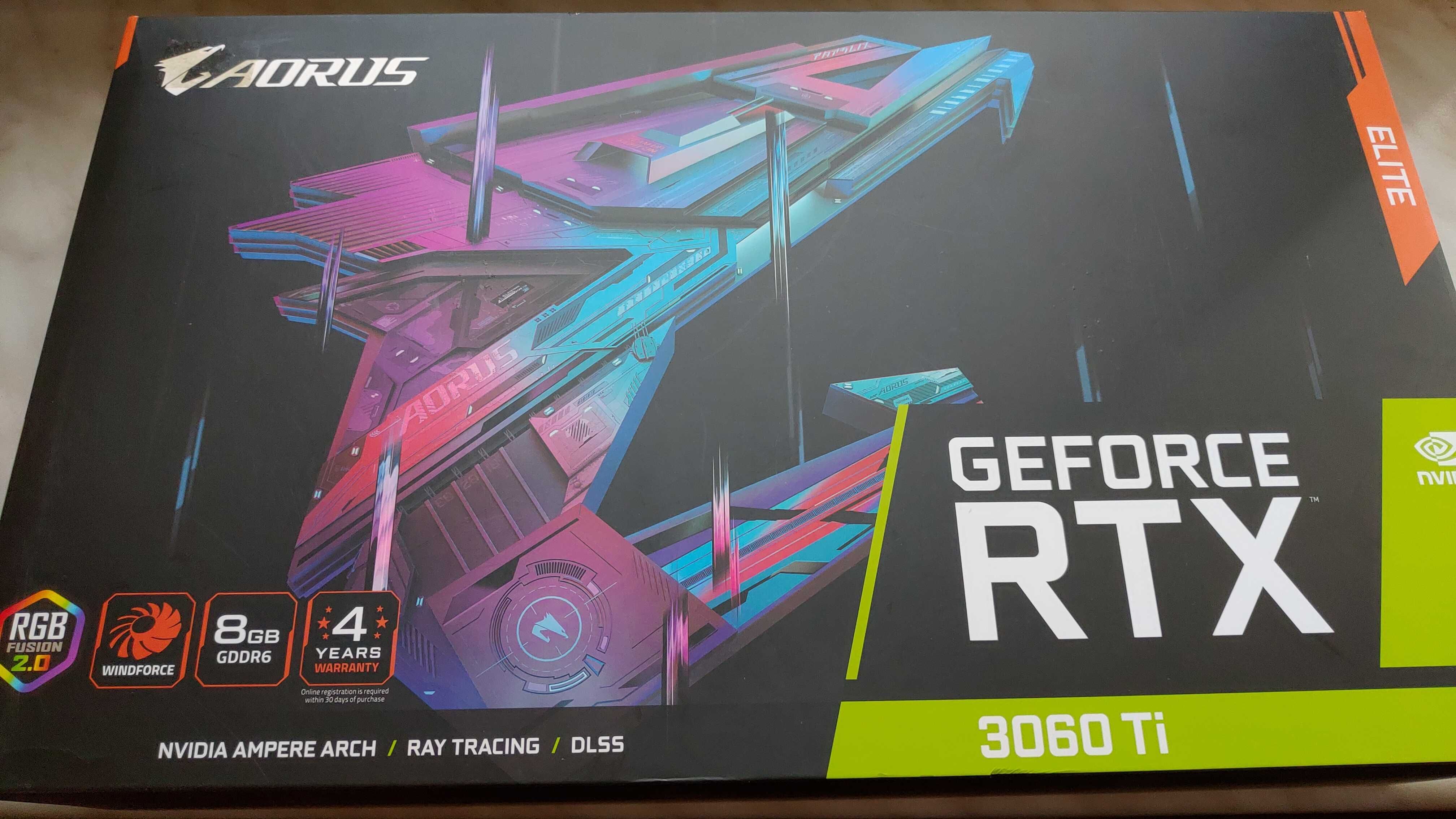 Gigabyte AORUS GeForce RTX 3060Ti ELITE 8G