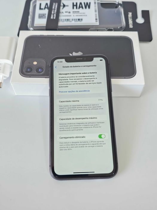 Iphone 11 128Gb. 77% Bateria.  Excelente. Tudo de origem