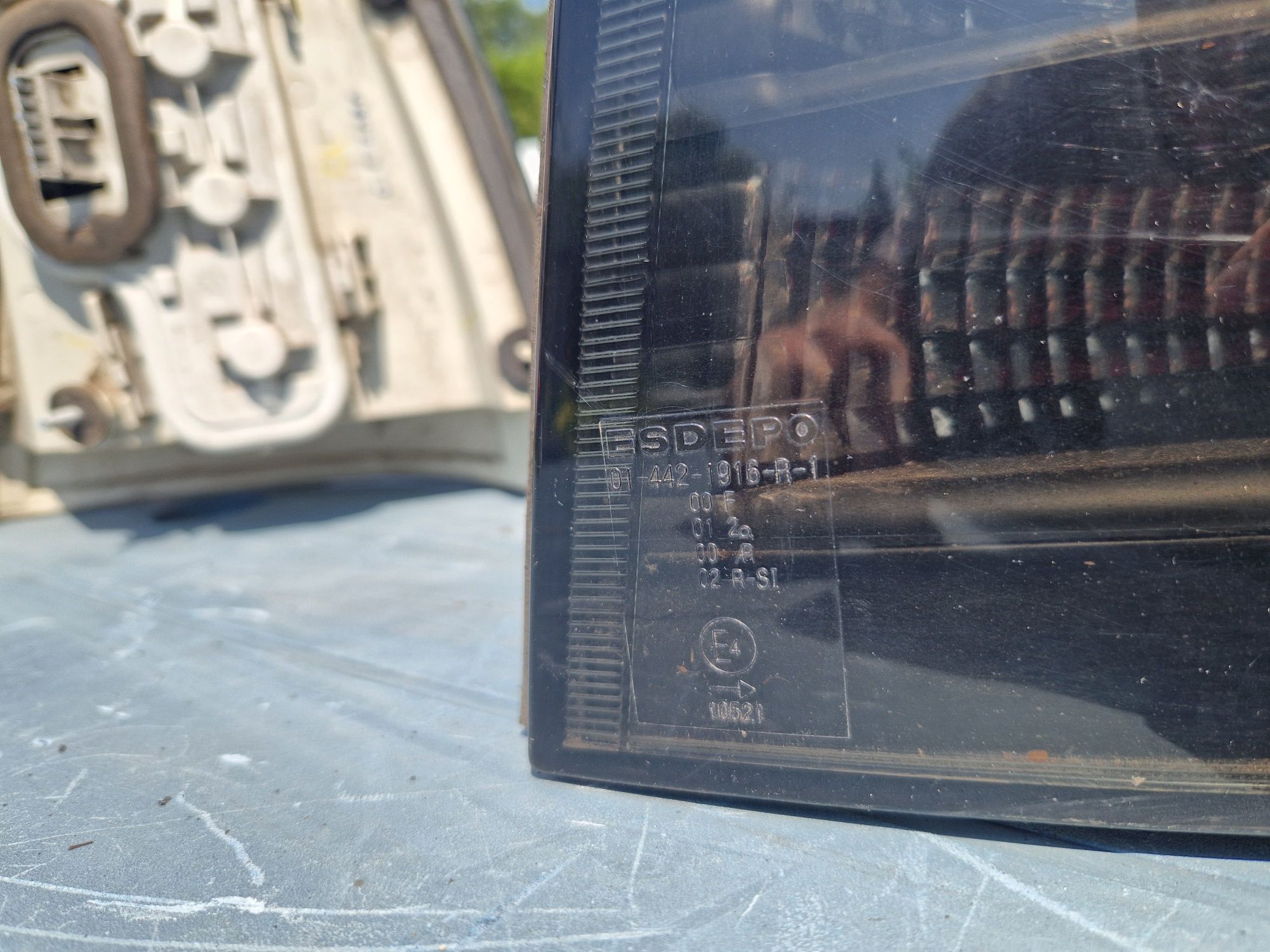 Lampy tył czarne Astra G II