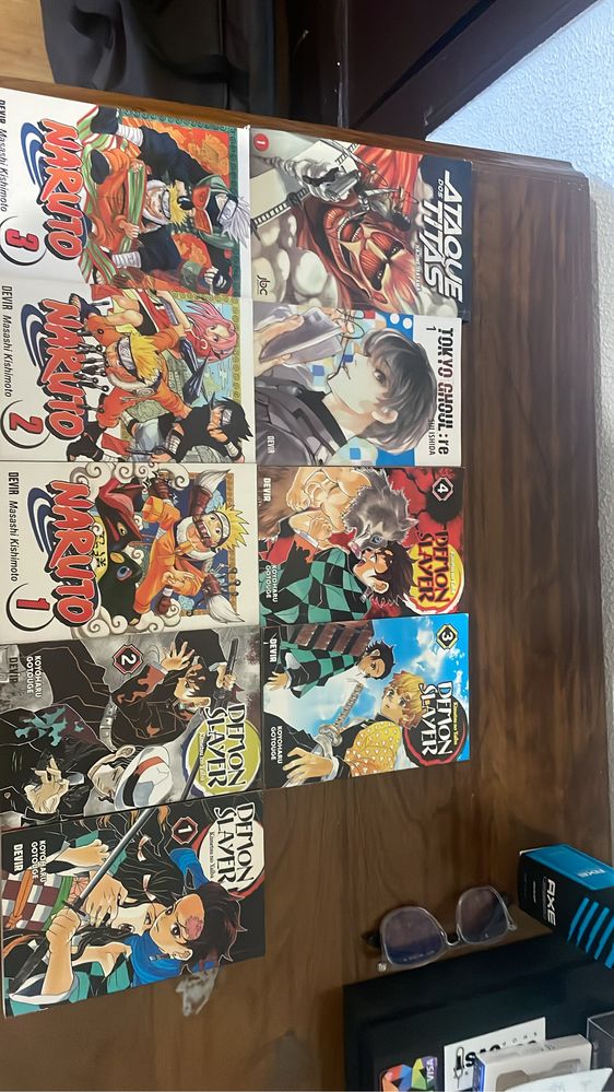 Mangas novos