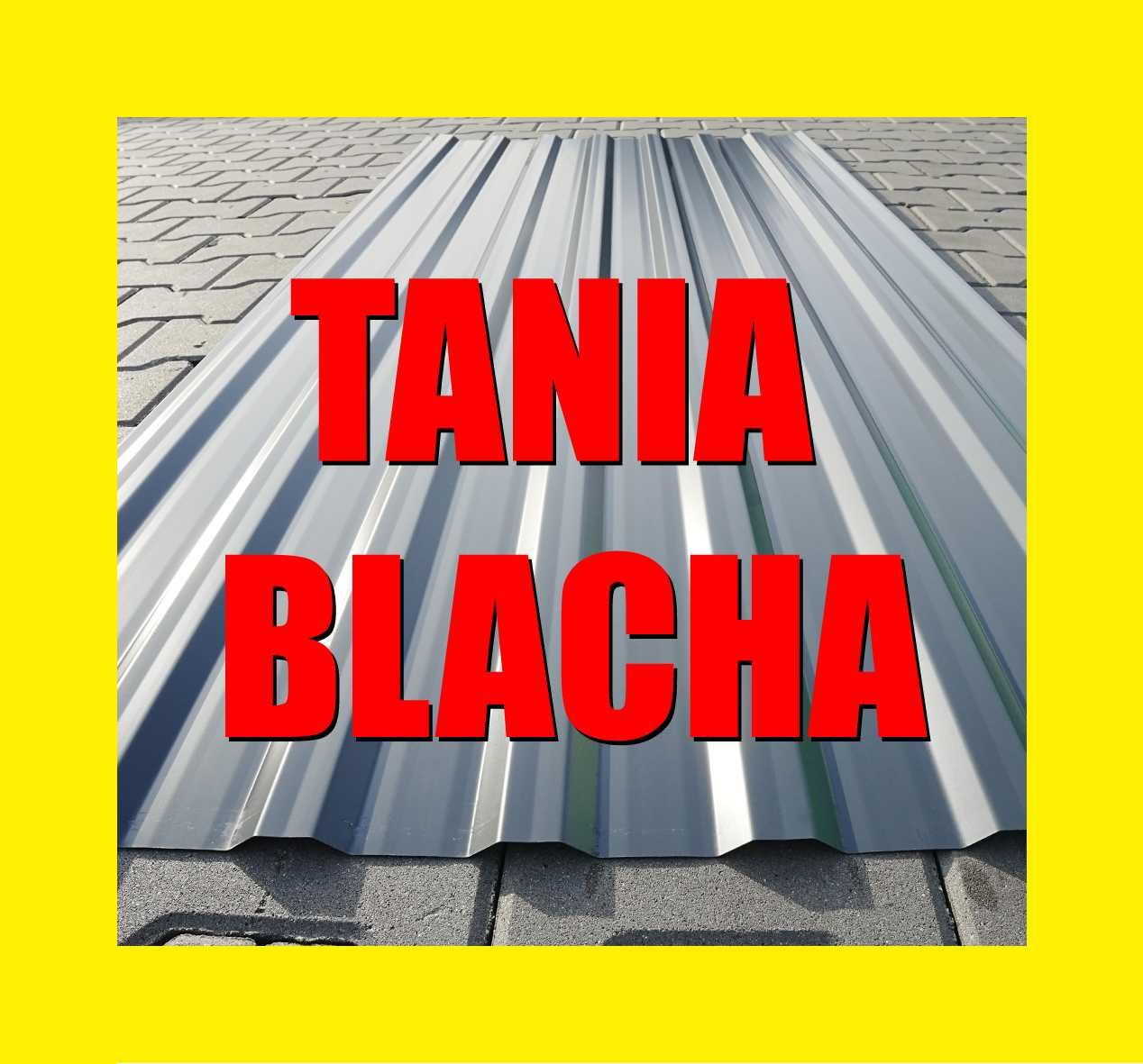 Blacha na wymiar - Blacha Trapezowa T-7 , Na podbitkę, Garaż, na dach