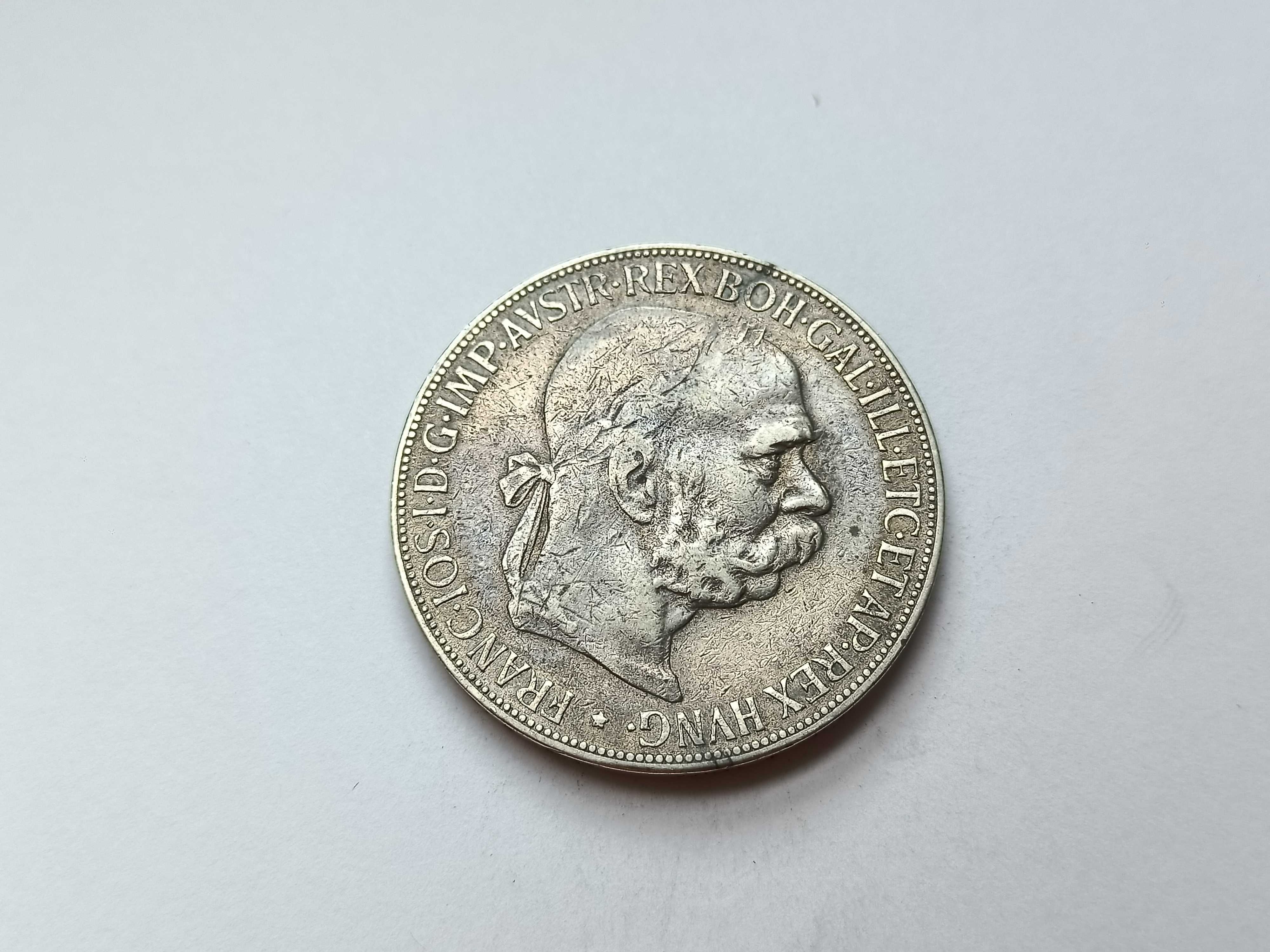 5 Koron 1900 Austria Franciszek Józef l oryginał Srebro