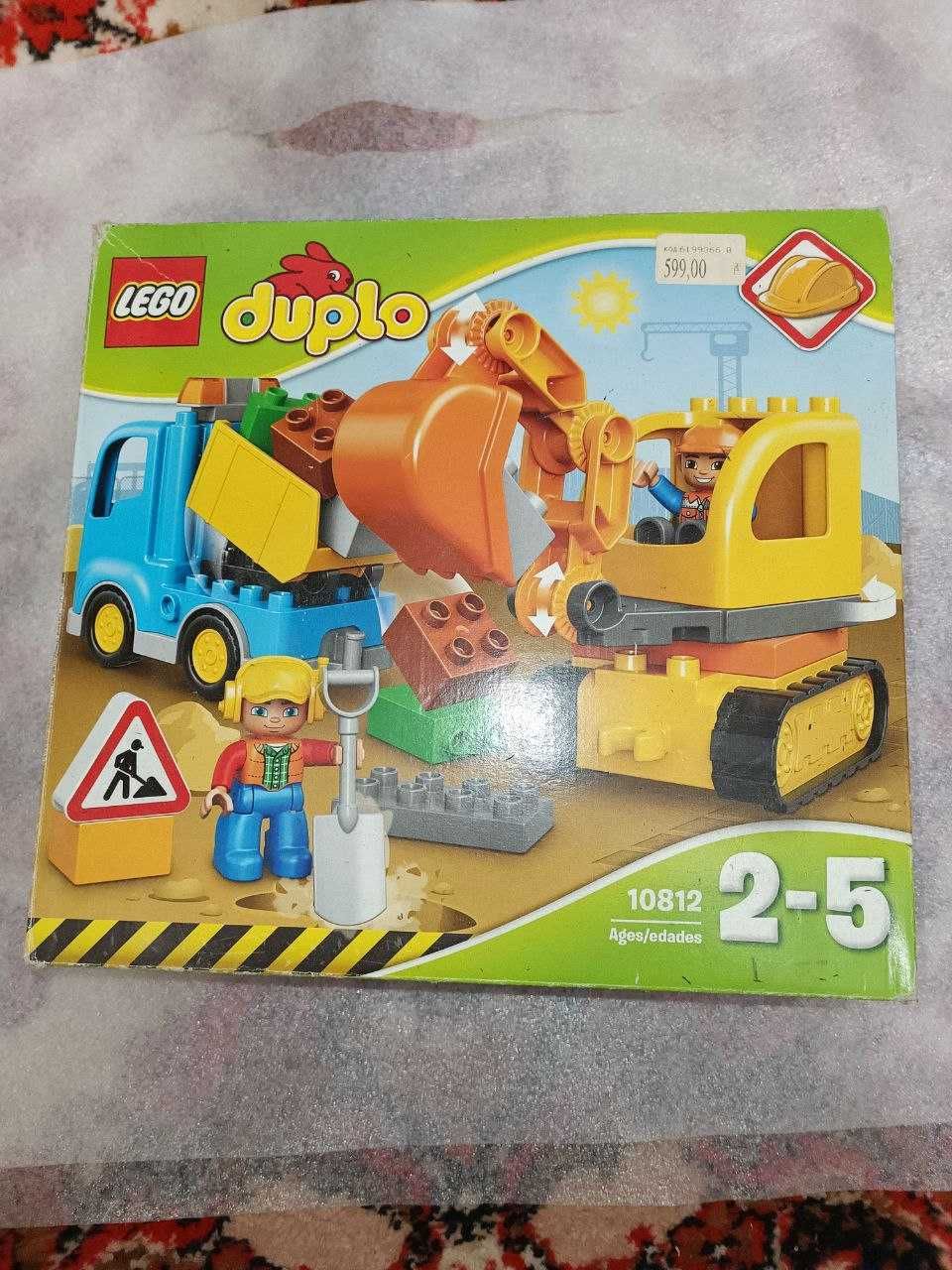 Lego Duplo Вантажівка і гусеничний екскаватор 10812  ОРИГІНАЛЬНИЙ