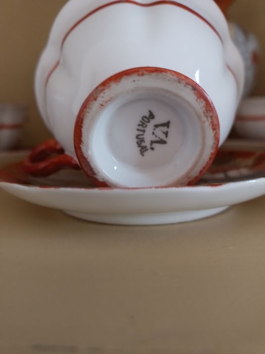 Chávena de café com pires porcelana Vista Alegre