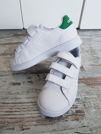 Adidas Advantage Shoes, białe, rozmiar 33½