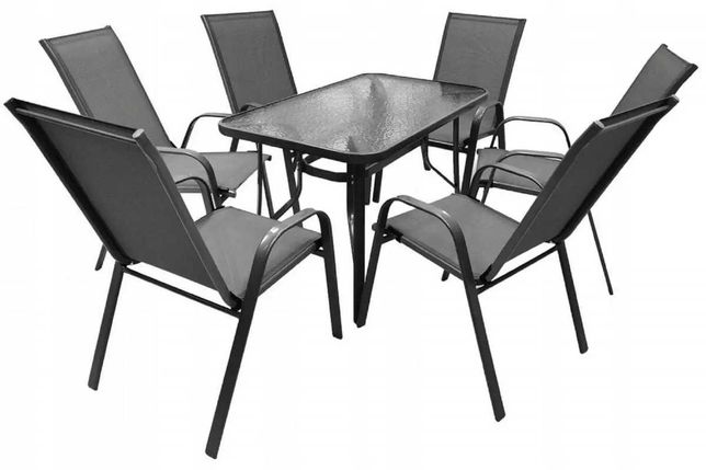 Садові меблі Меблі для тераси столи та крісла в 3-х кольорах
