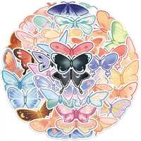 Наклейки, стикеры бабочки, наліпки, стікери метелики