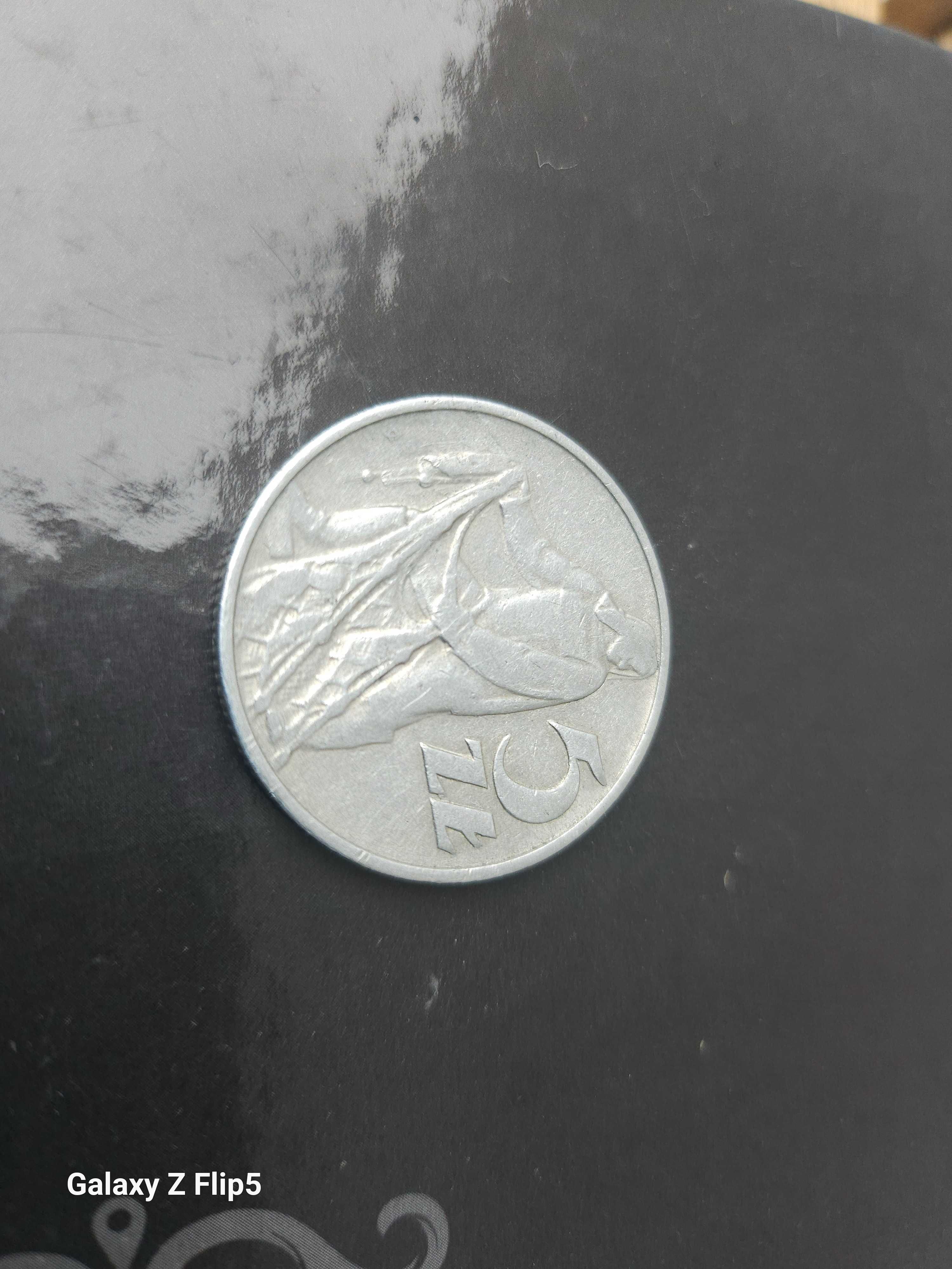 5 złotych 1974 - RYBAK - MS60 ! piękny