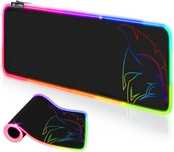 Podkładka pod mysz RGB XXL 80 cm LED antypoślizgowa 12 trybów