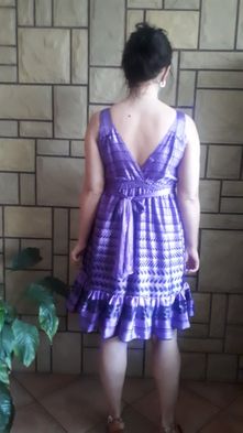 Piękna fioletowa sukienka rozm. M, L. Okazja! Jak NOWA!