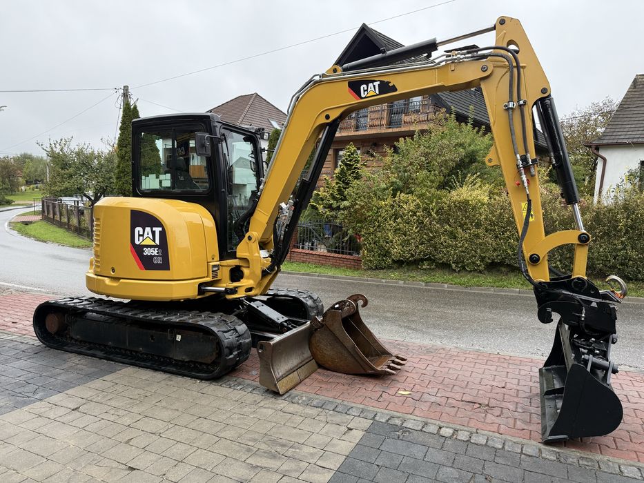 Minikoparka Caterpillar CAT 305 E2 CR z Niemiec 4000mth 5ton