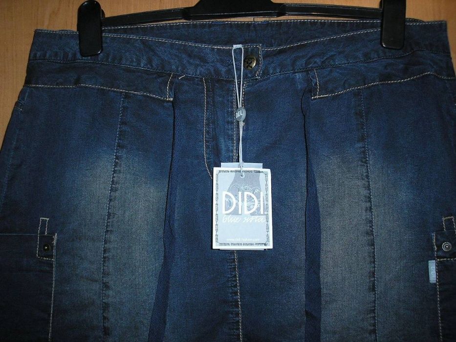 DIDI spódnica granatowa r. XXL Nowa Tencel