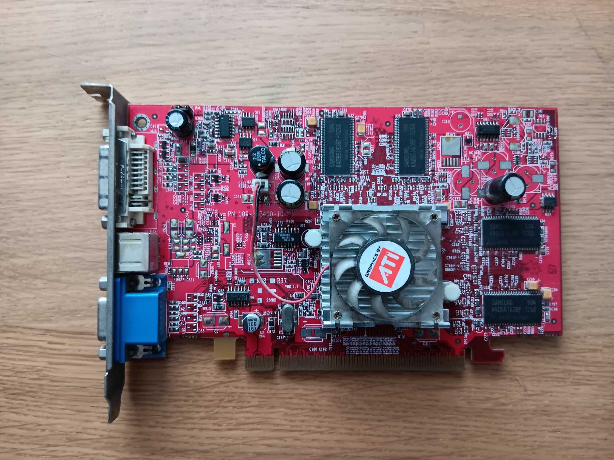 Placa Gráfica ATI Radeon X550 256Mb PCI-E