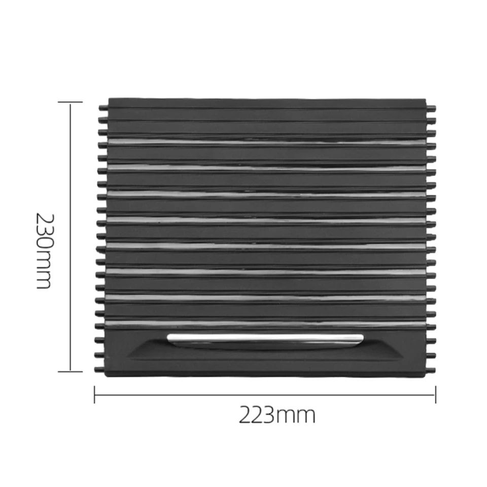 Cortina persiana de deslizamento da consola central bmw x5 f15 x6 f16