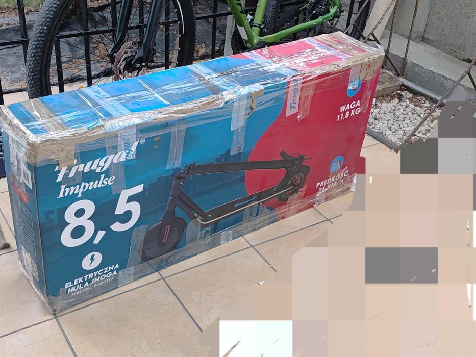 Na sprzedaż hulajnoga elektryczna cena do małej negocjacji