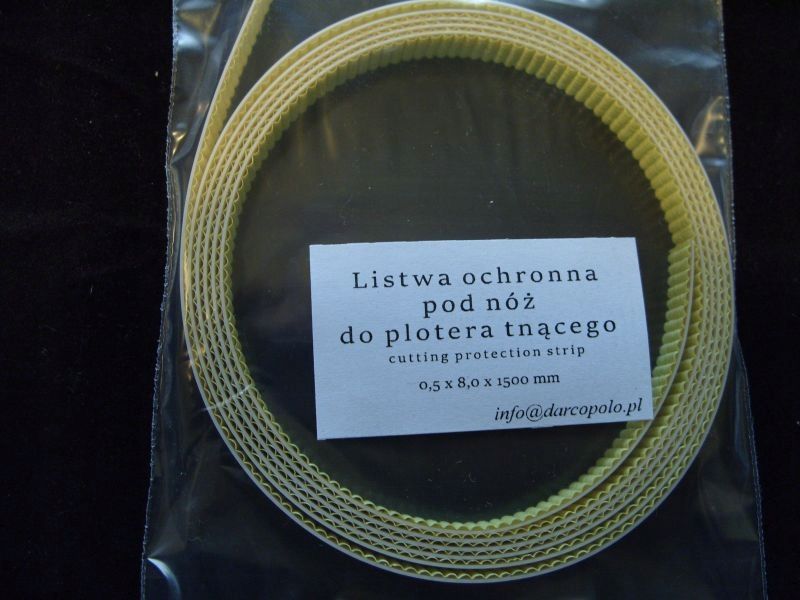 Listwa teflon plotera szer. 8 mm