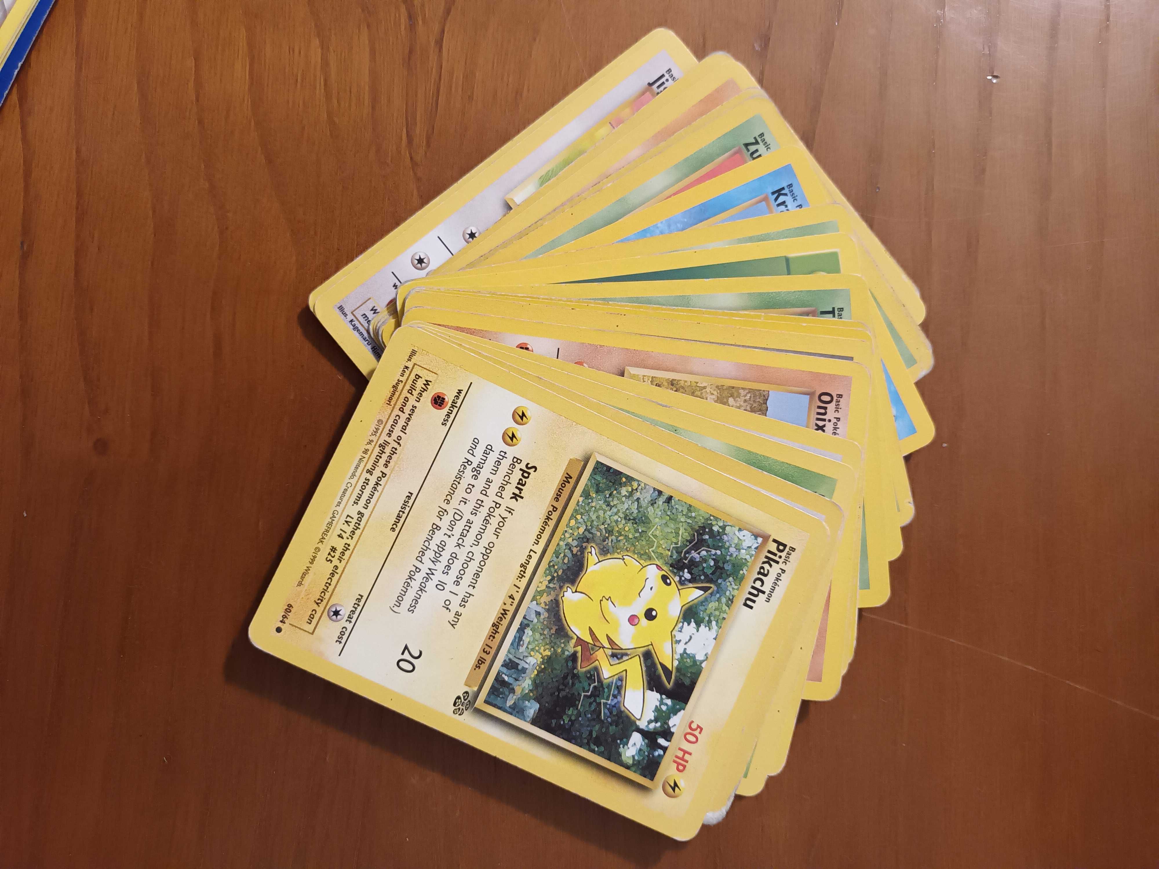 Cartas Pokemon antigas