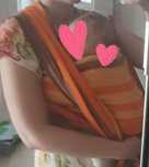 Chusta tkana lennylamb jesienne kolory xs