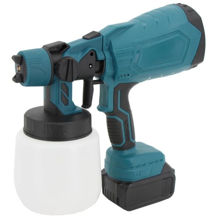 Фарбопульт аккумуляторный 48 В, 800 мл + 2 аккумулятора