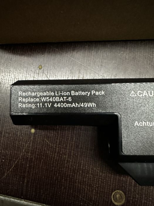 Батарея Clevo W540BAT-6