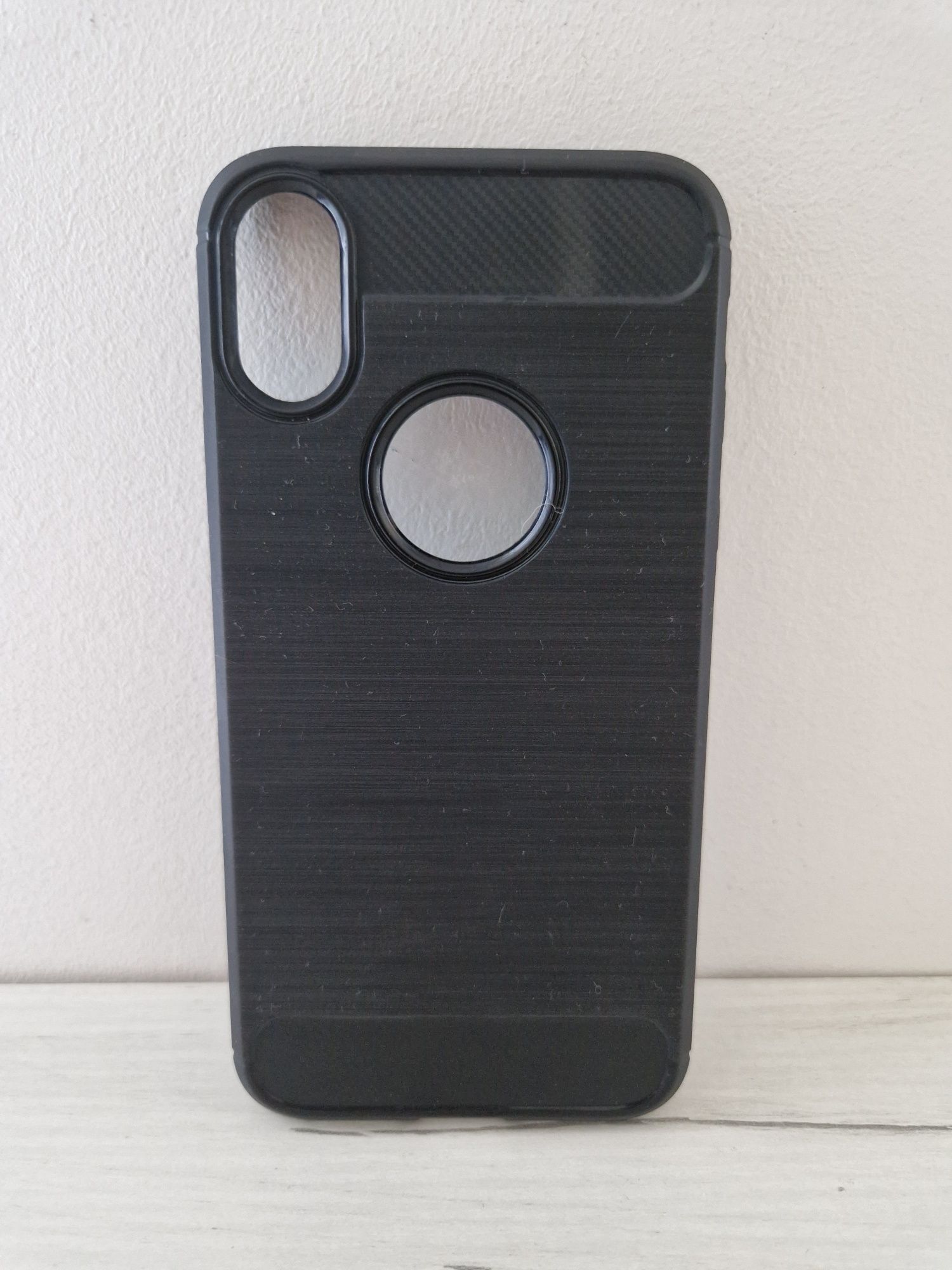 Etui Back Case CARBON do IPHONE X/XS Czarny