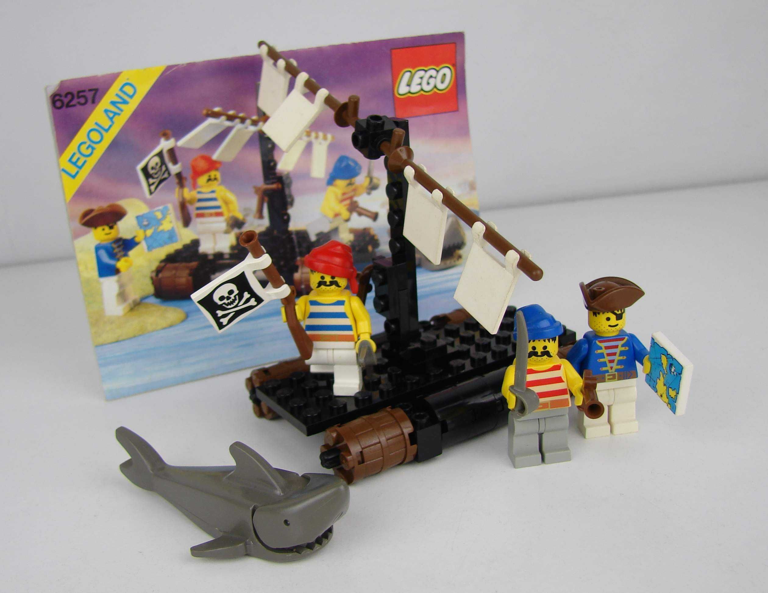 Klocki Lego 6257 Castaway's Raft piraci tratwa