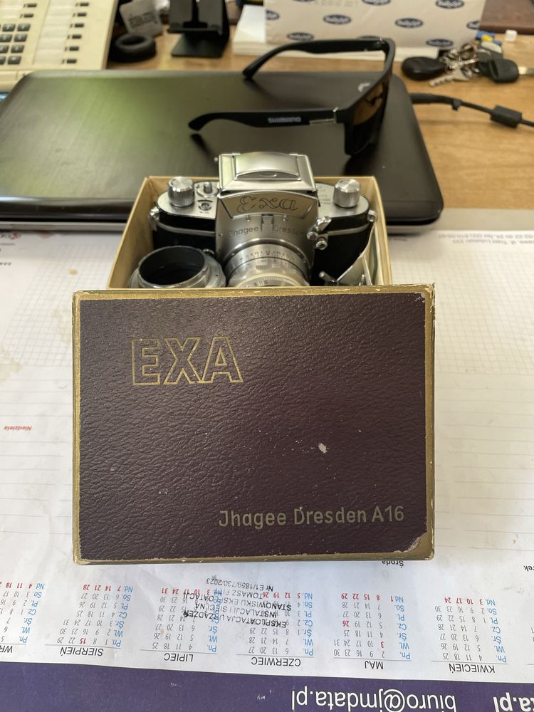 Exakta Exa Ic + 50mm f2.8 Tessar Carl Zeiss Jena