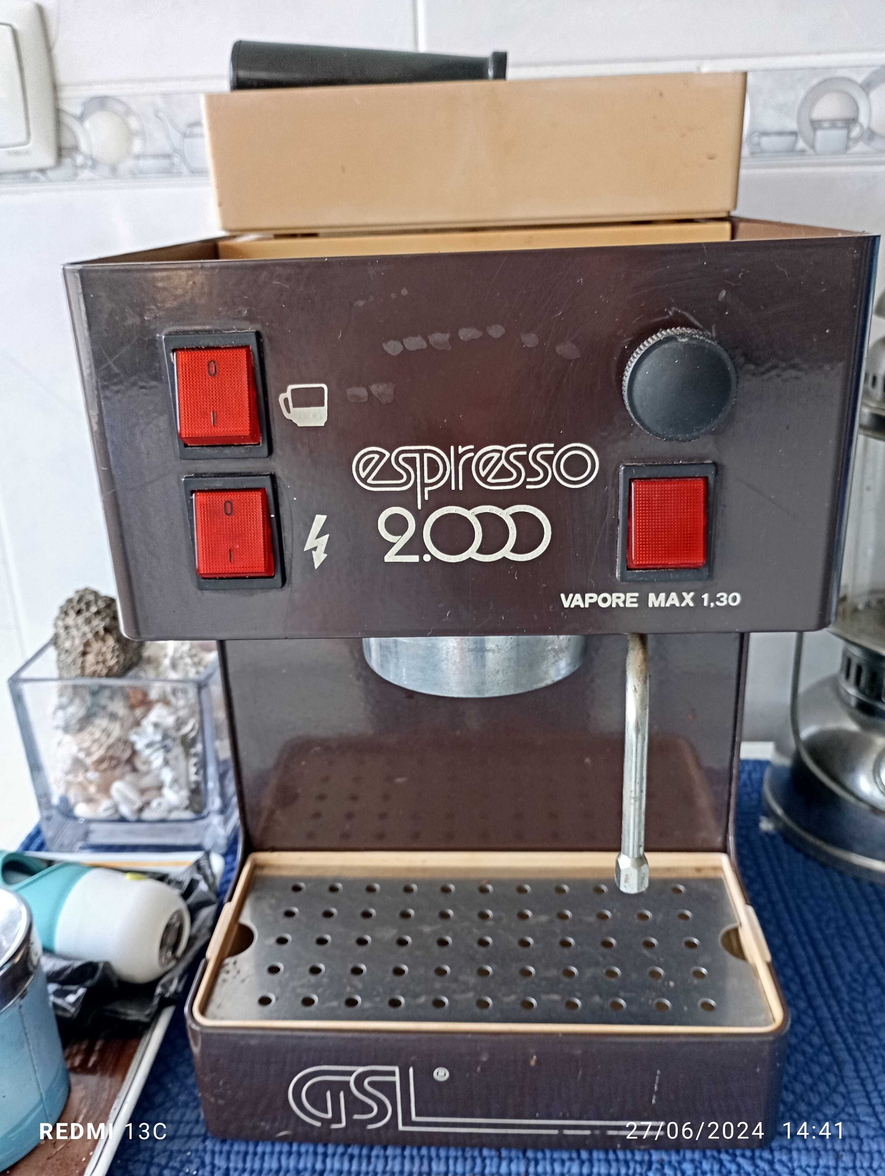 Maquina café GLS Expresso 2000 Antiga a funcionar na perfeição