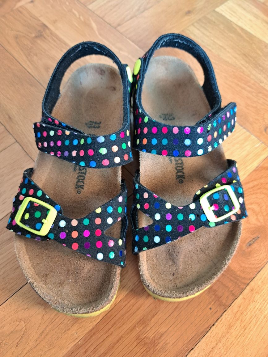 Sandaly birkenstock rozm.33 jak nowe,na gwarancji