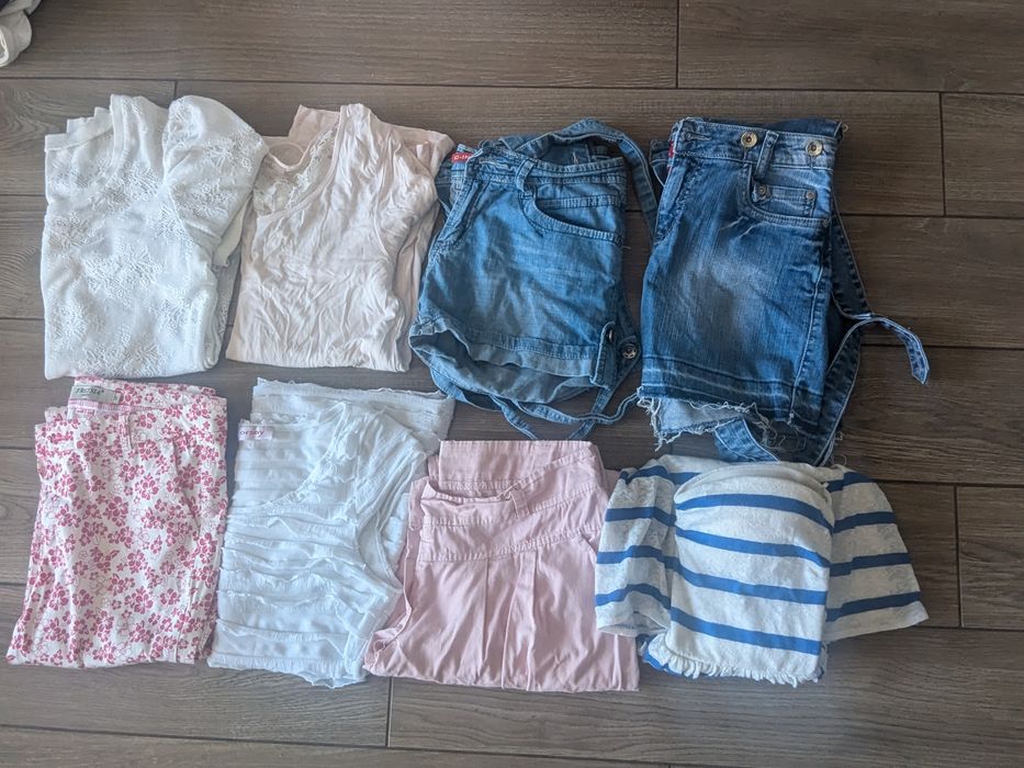 Letnie ciuszki dla młodej dziewczyny rozmiar 36 S