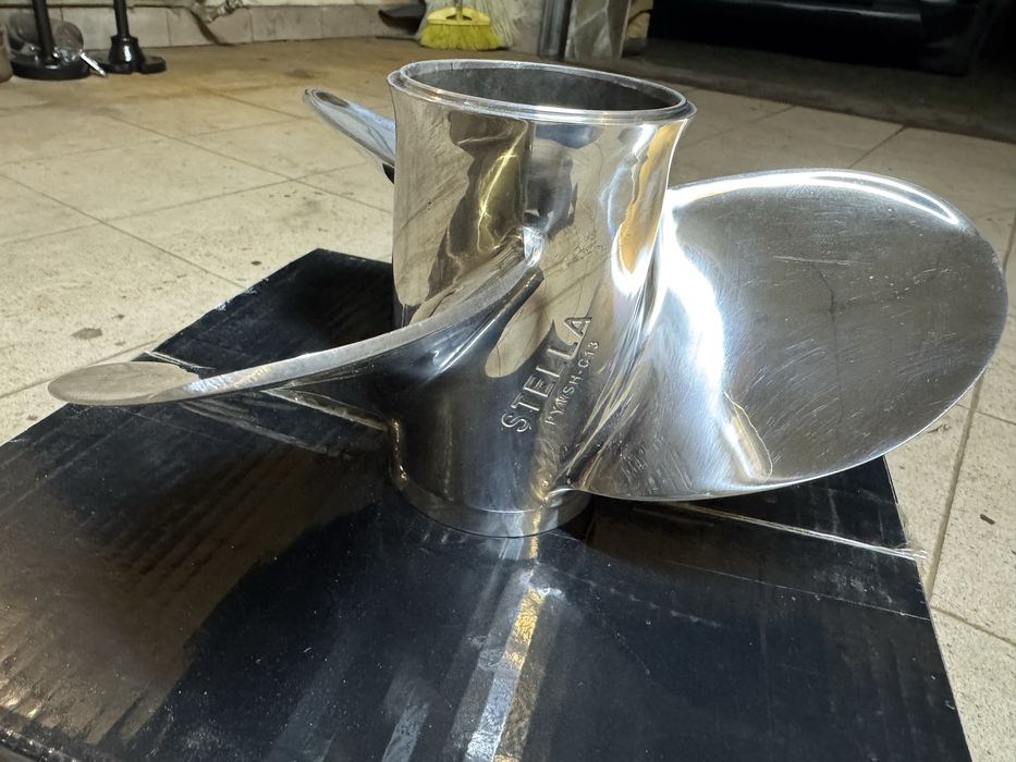 Гвинт нержавіюча сталь 3X11 1/8X13  Stella Jetmar для Yamaha 40-60