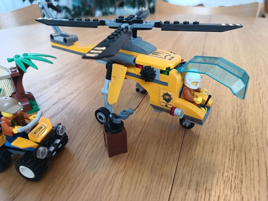 LEGO City Джунглі: вантажний гелікоптер 60158