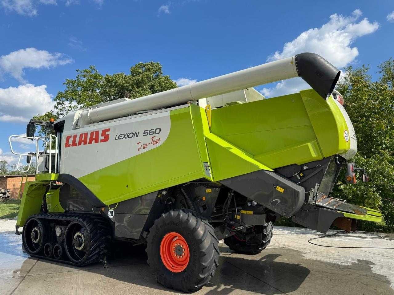 Комбайн Claas Lexion 560 ТТ  2009 рік  3200/1900 годин, повний привод