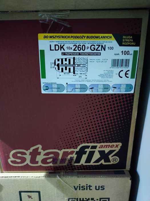 Kołki do styropianu