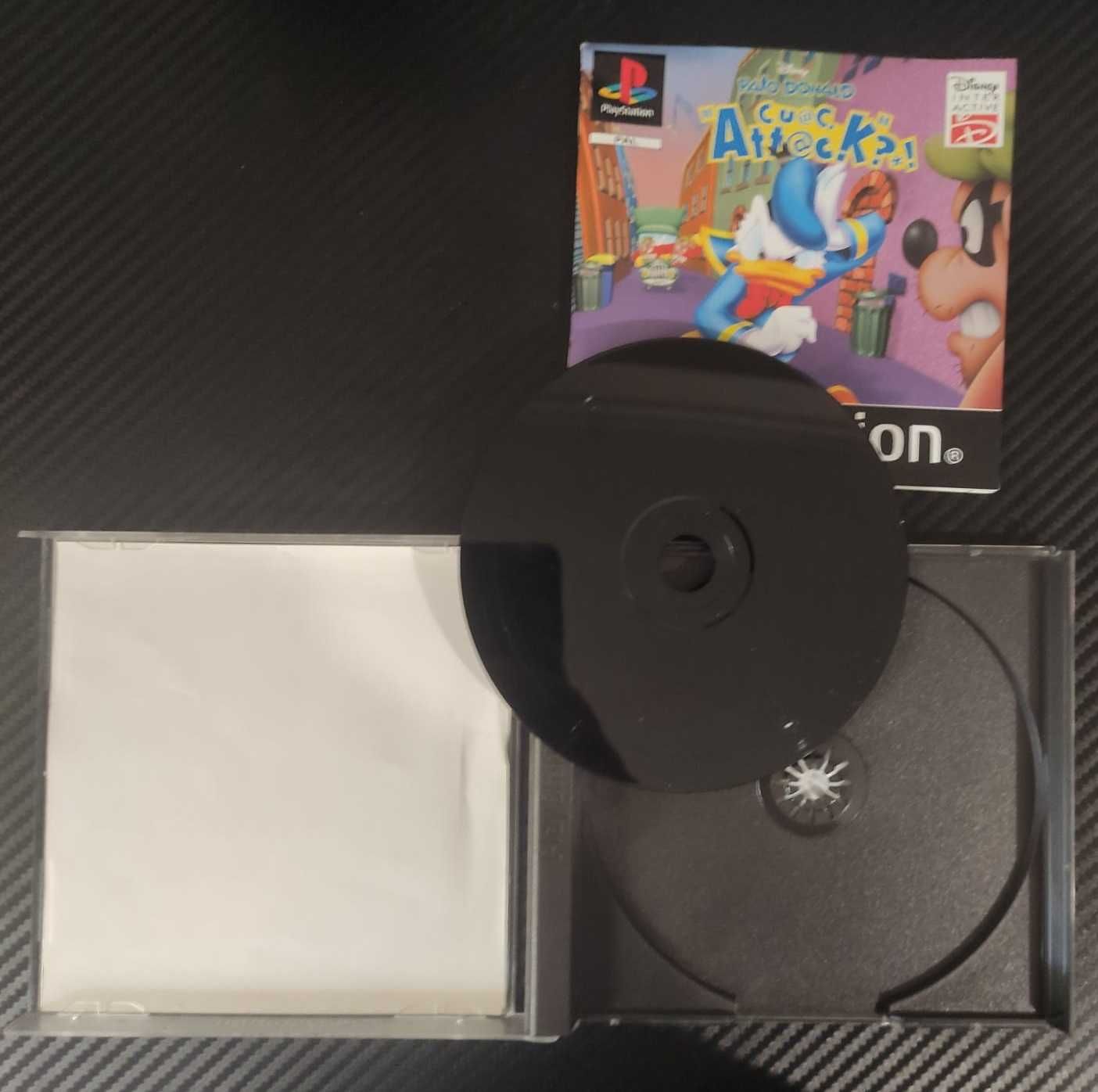 Donald Duck Quack Attack + Disney's Dinosaur - PlayStation 1 (PS1)