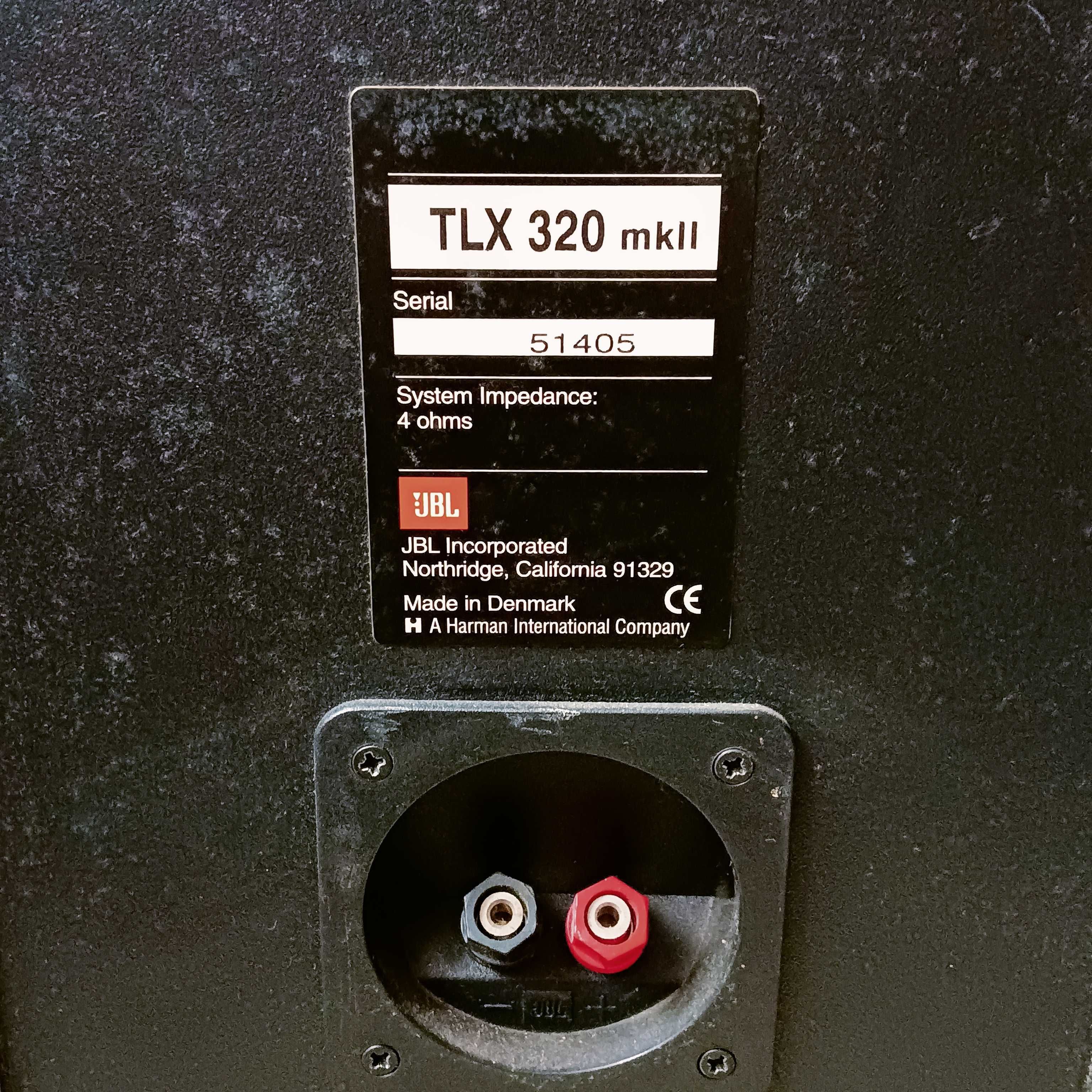Акустична система  JBL TLX 320 MKII, JVC SP-D452.