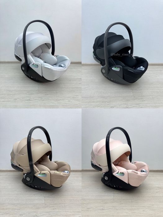 Автокрісло Cybex Cloud T Cozy Beige, Sepia Black, Peach Pink Сайбекс