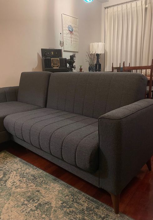 Sofá Chaise Longue 3 lugares