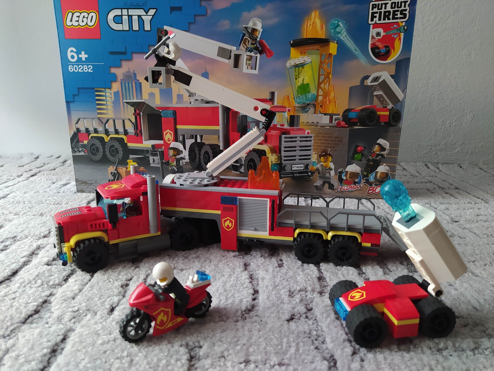 Lego City strażacka jednostka dowodzenia