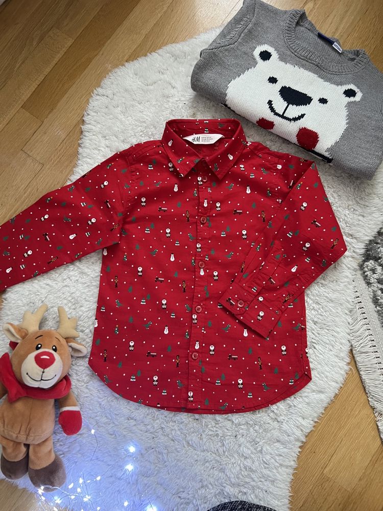 Сорочка дитяча святкова H&M, 3-4 роки, зріст 104