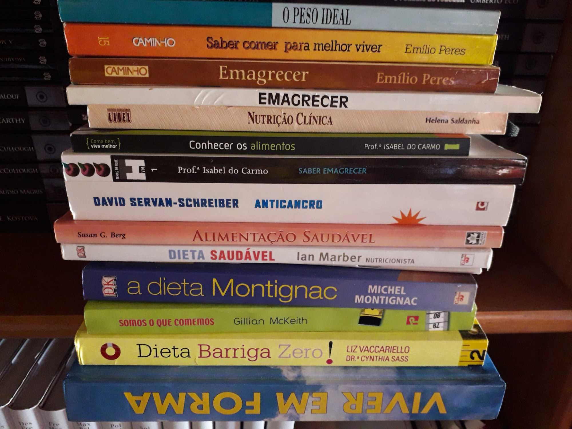 Livros culinária/nutrição