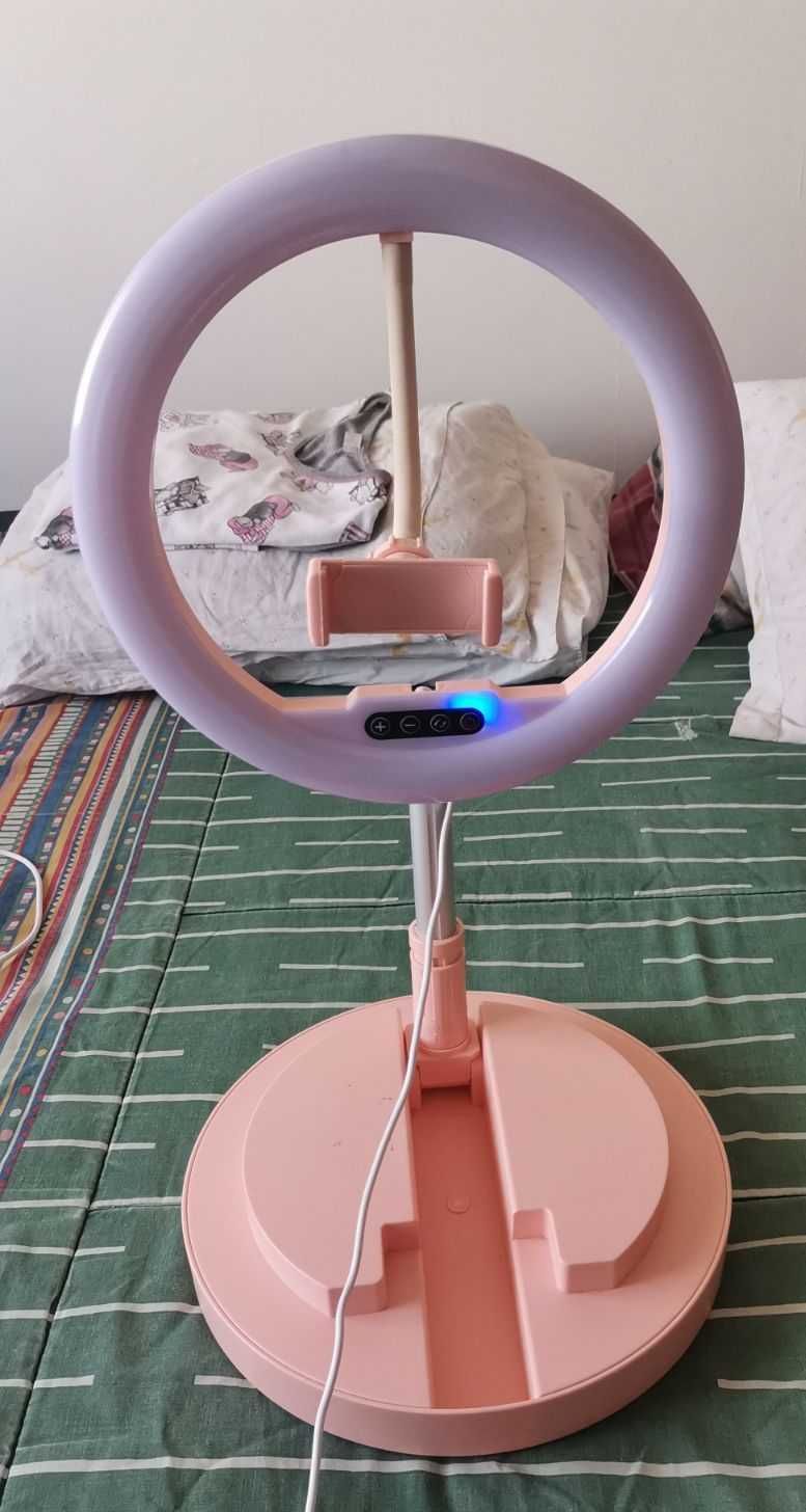 Ring Light Led 10'' Lâmpada Anelar Regulável