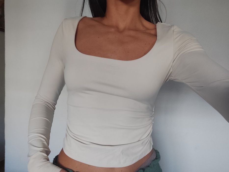 Camisola bege nude