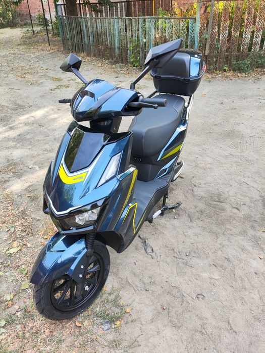Електроскутер Maxxter Leon 2500 Вт Blue (LEON (Blue))