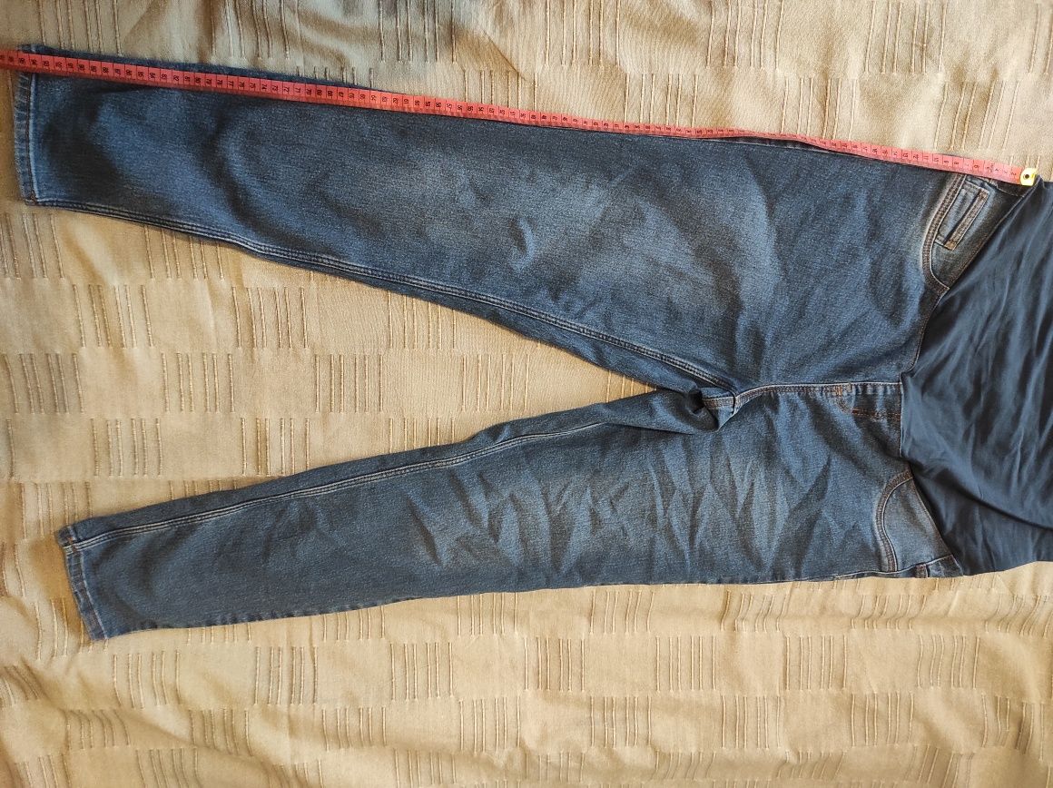 Jegginsy, jeansy, spodnie ciążowe Mamalicious XL