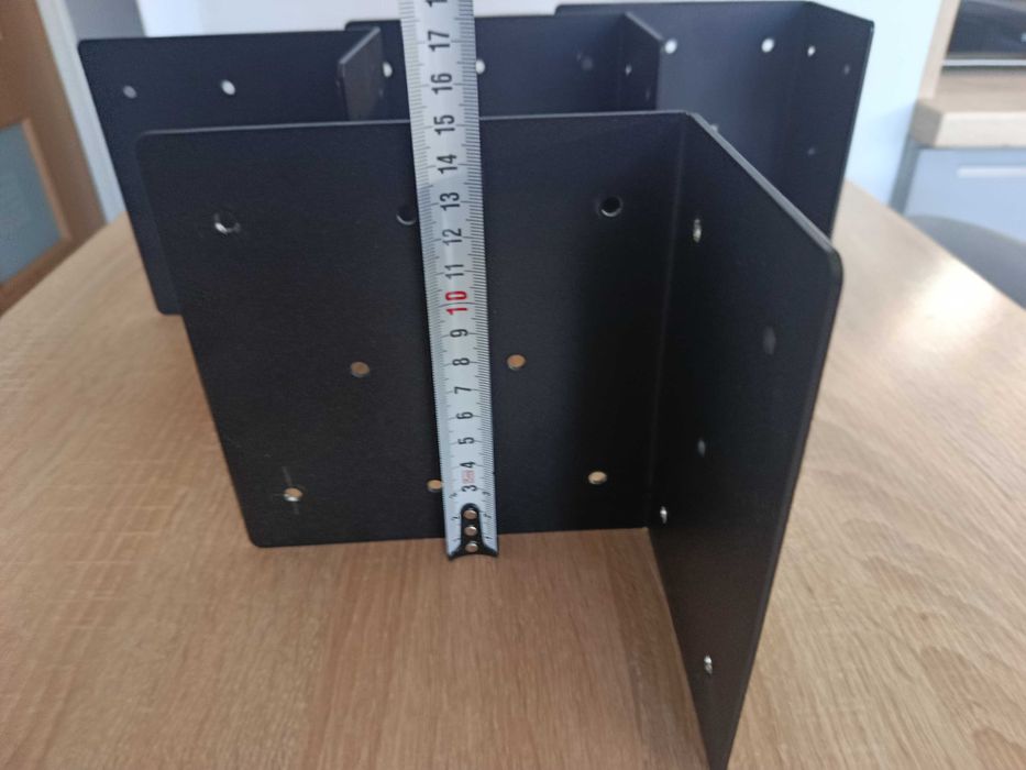 Uchwyty narożne, kątowniki 4 szt. Nowe