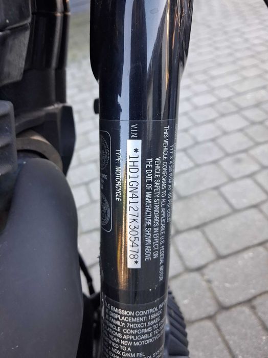 Harley Davidson FXD Low Rider 1600, r. prod. 2007, CUSTOM